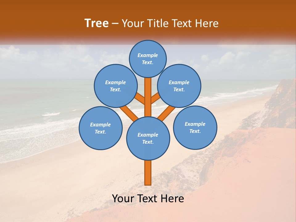 Town Square Earth PowerPoint Template