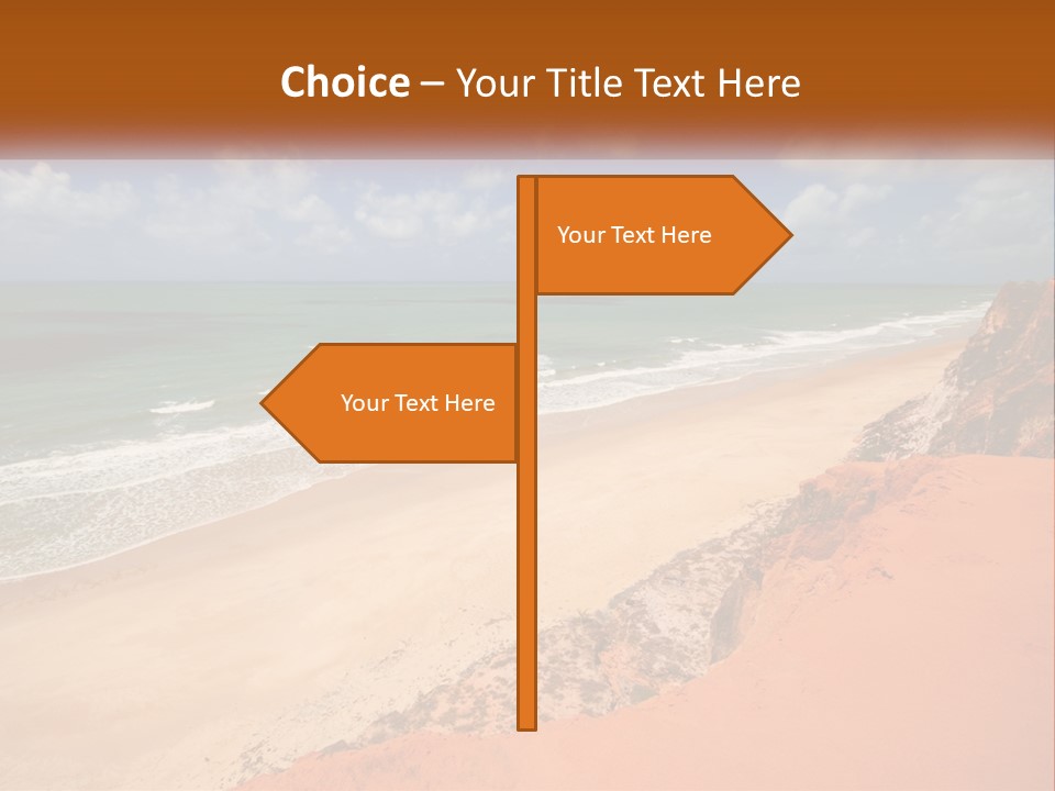 Town Square Earth PowerPoint Template