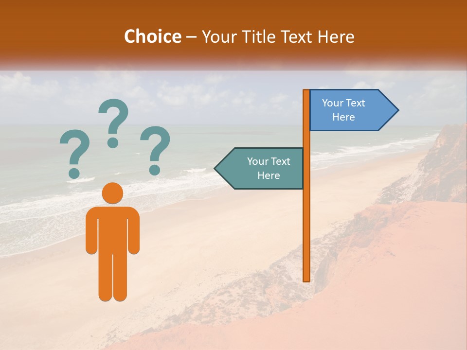 Town Square Earth PowerPoint Template