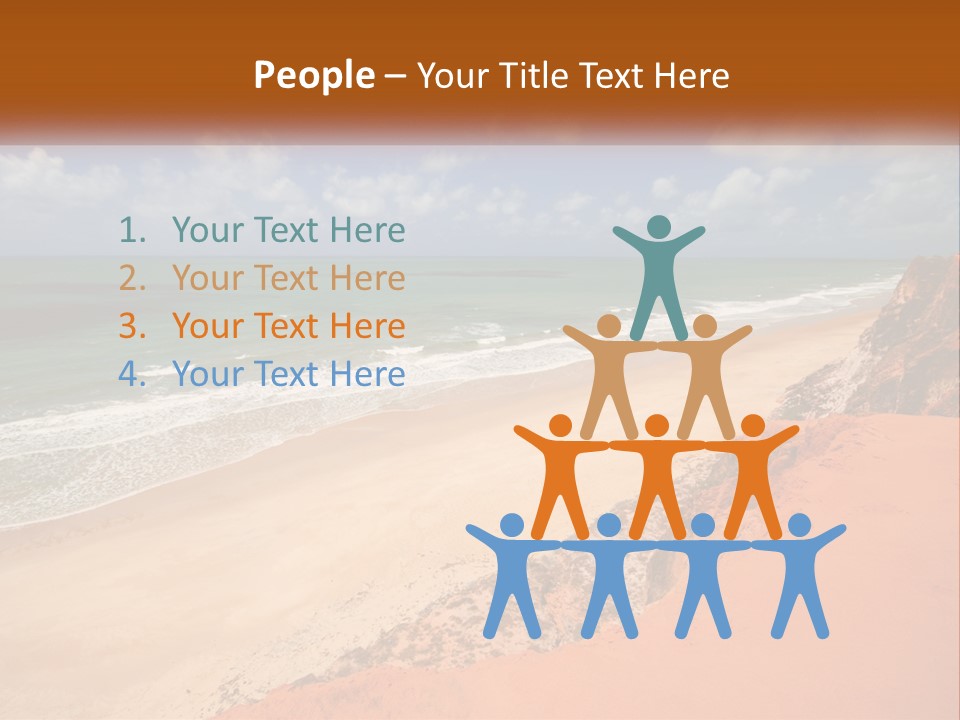 Town Square Earth PowerPoint Template