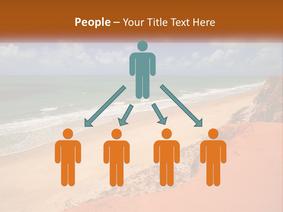 Town Square Earth PowerPoint Template