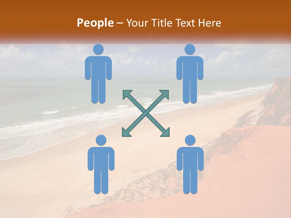 Town Square Earth PowerPoint Template