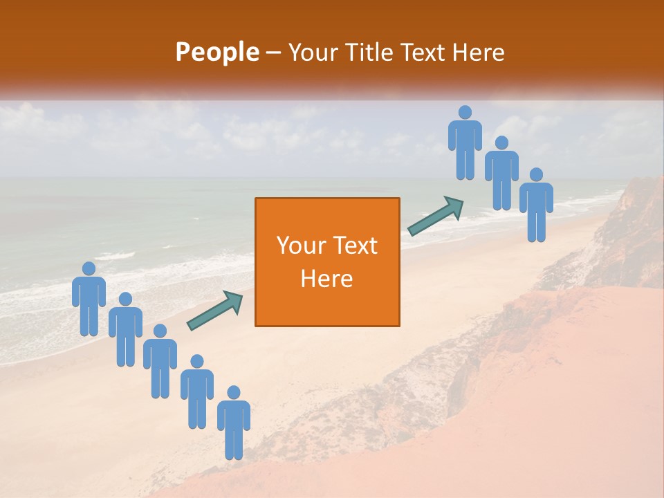 Town Square Earth PowerPoint Template