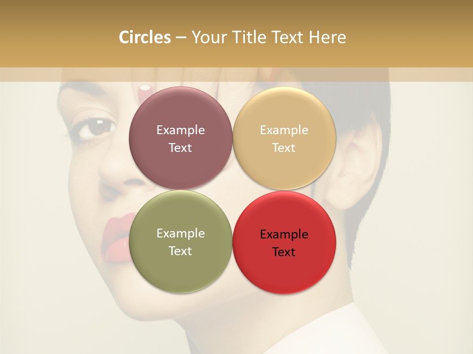 Modern Shape Earth PowerPoint Template