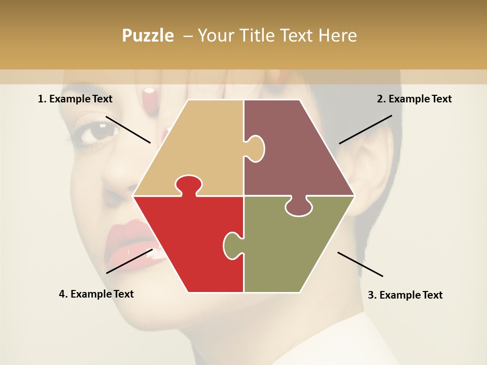 Modern Shape Earth PowerPoint Template