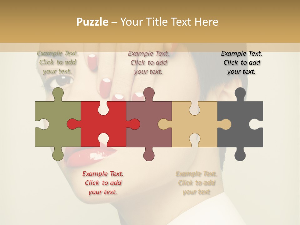 Modern Shape Earth PowerPoint Template