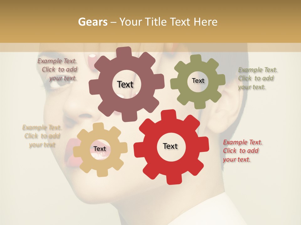 Modern Shape Earth PowerPoint Template