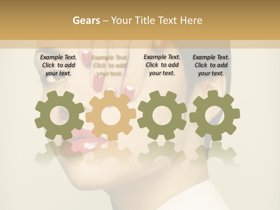 Modern Shape Earth PowerPoint Template