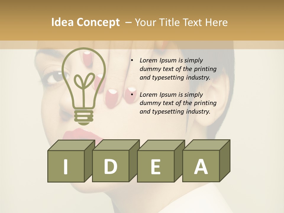 Modern Shape Earth PowerPoint Template