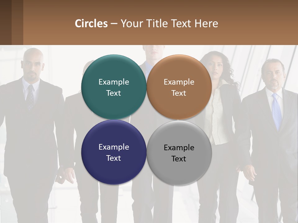 Modern Illustration Sphere PowerPoint Template