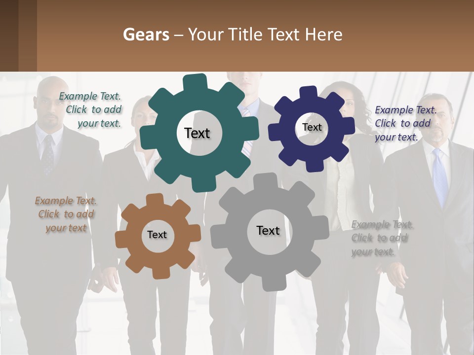 Modern Illustration Sphere PowerPoint Template