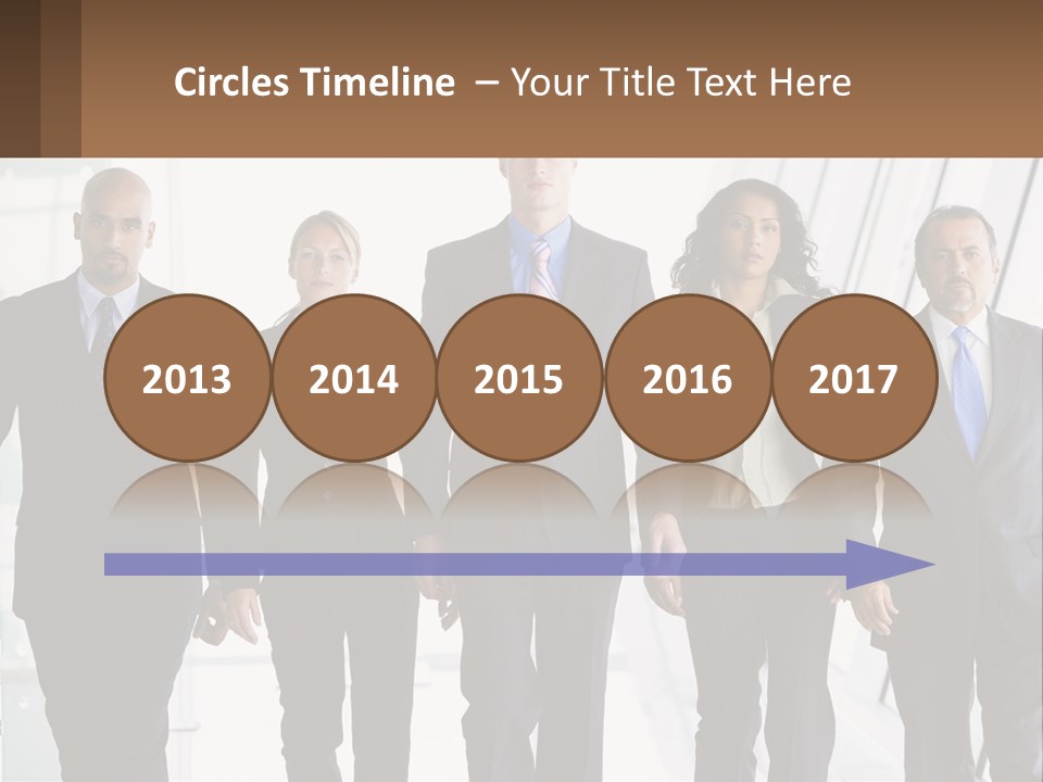 Modern Illustration Sphere PowerPoint Template