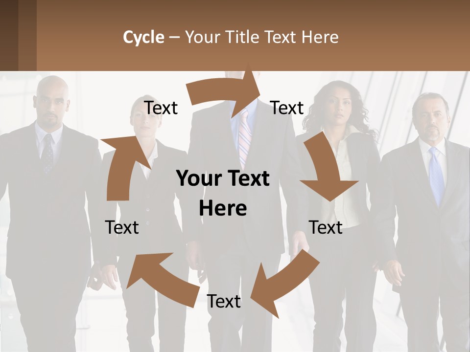 Modern Illustration Sphere PowerPoint Template
