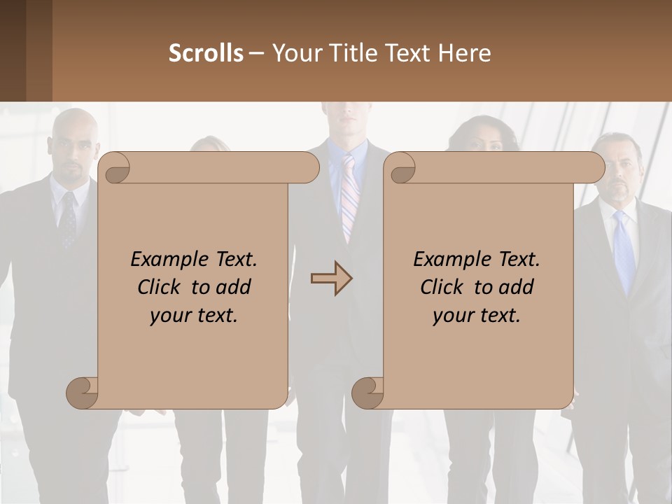 Modern Illustration Sphere PowerPoint Template