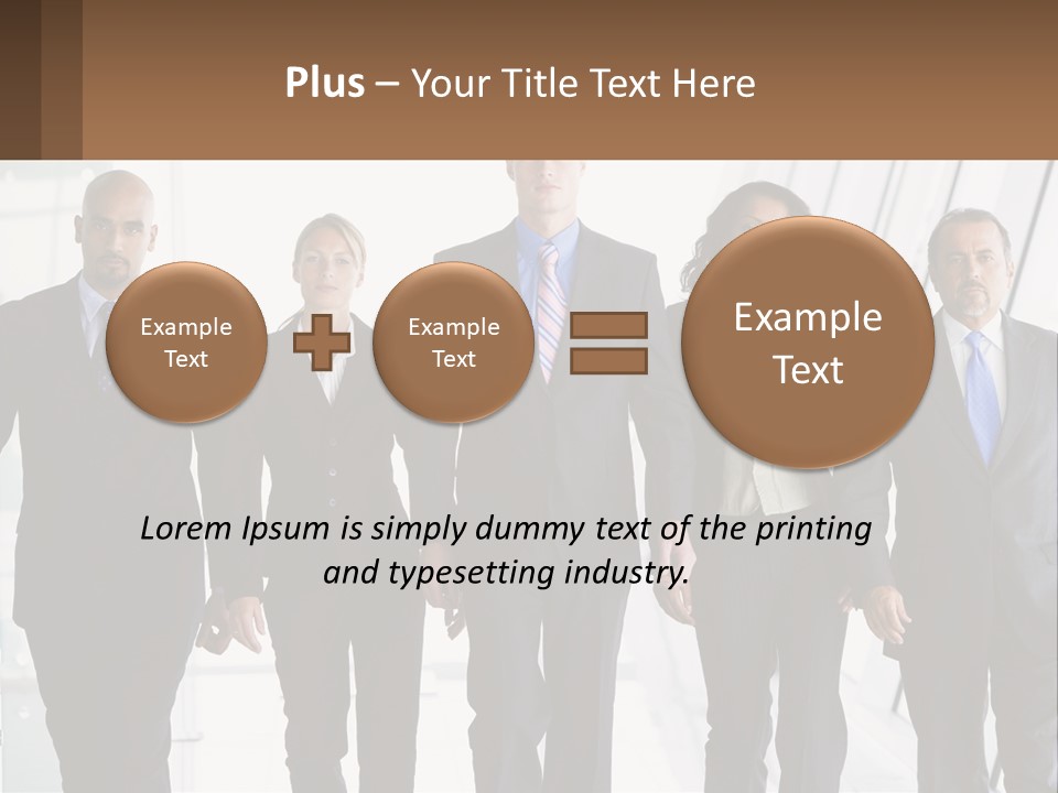 Modern Illustration Sphere PowerPoint Template