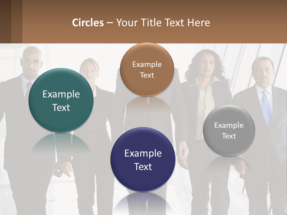 Modern Illustration Sphere PowerPoint Template