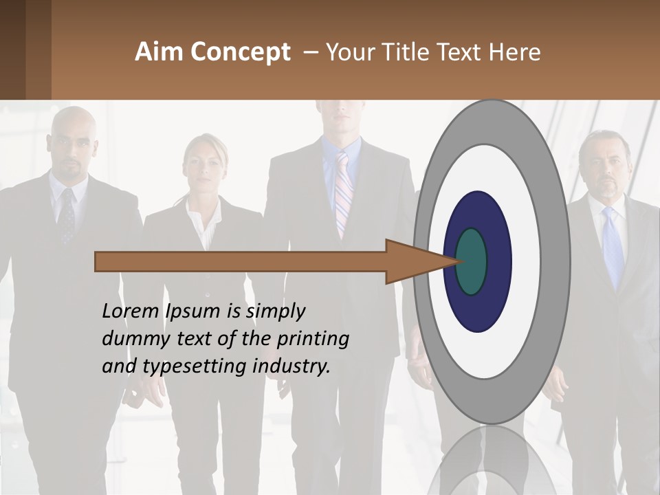 Modern Illustration Sphere PowerPoint Template