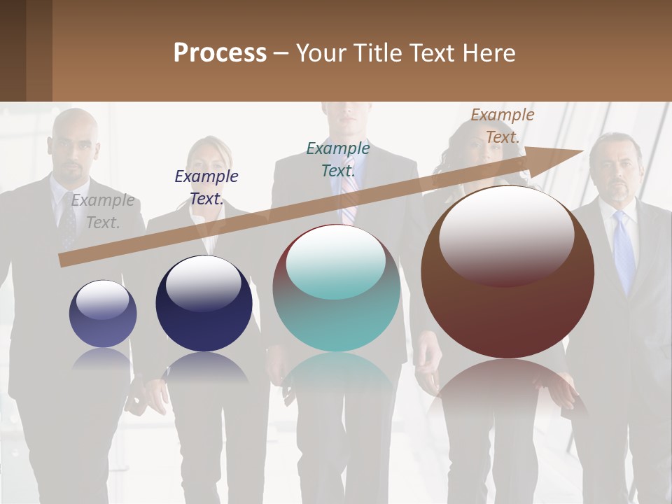 Modern Illustration Sphere PowerPoint Template