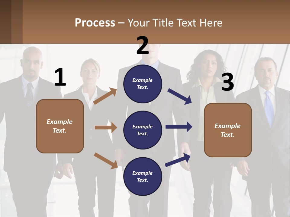 Modern Illustration Sphere PowerPoint Template