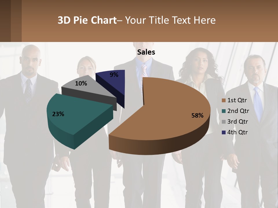 Modern Illustration Sphere PowerPoint Template