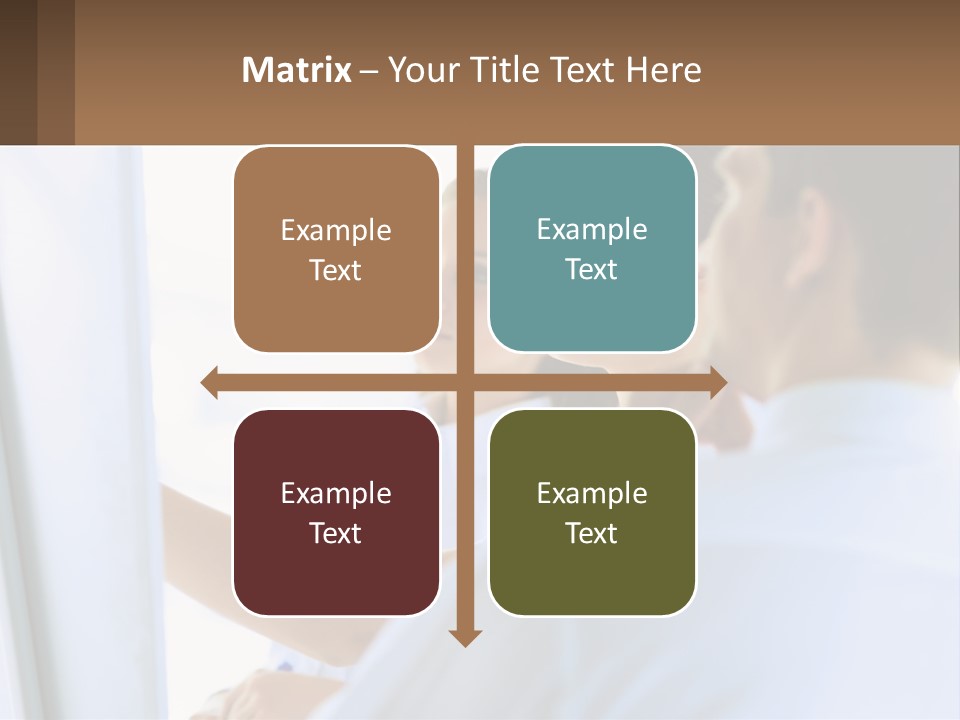 Cube Architecture Earth PowerPoint Template