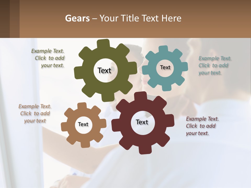 Cube Architecture Earth PowerPoint Template