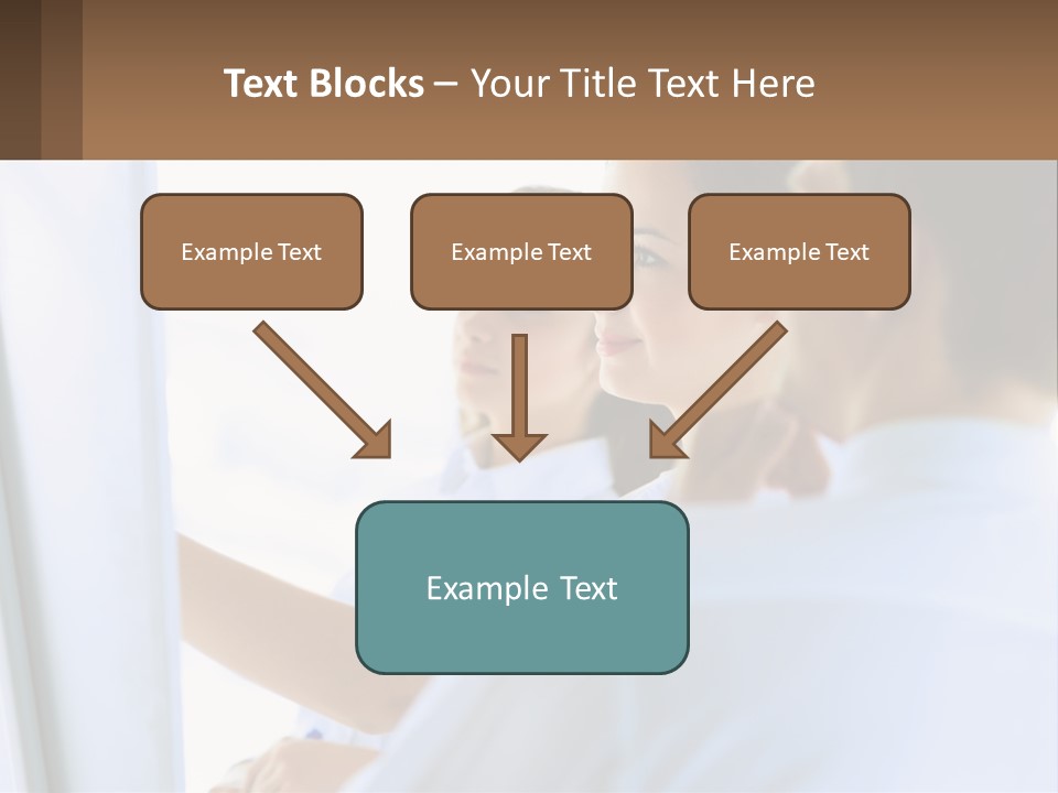 Cube Architecture Earth PowerPoint Template