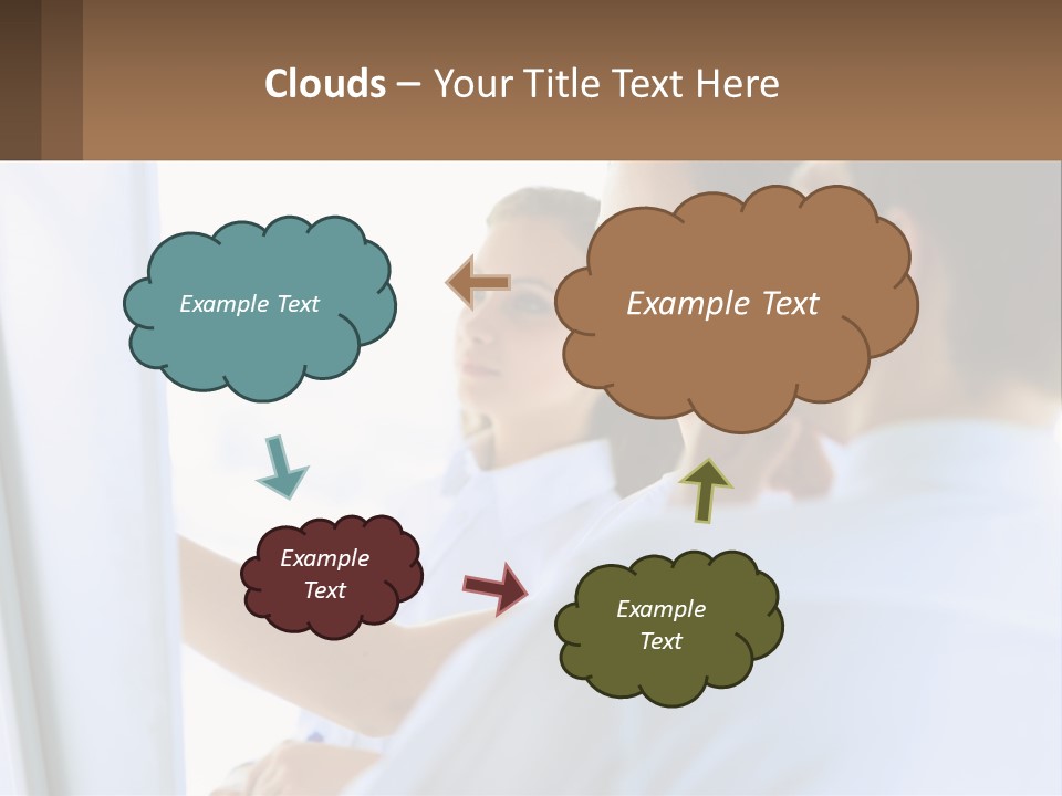 Cube Architecture Earth PowerPoint Template