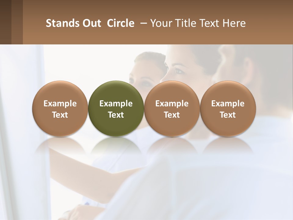 Cube Architecture Earth PowerPoint Template