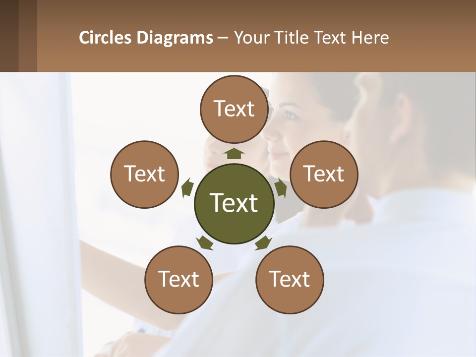 Cube Architecture Earth PowerPoint Template