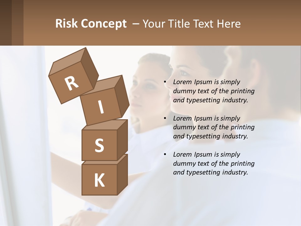 Cube Architecture Earth PowerPoint Template