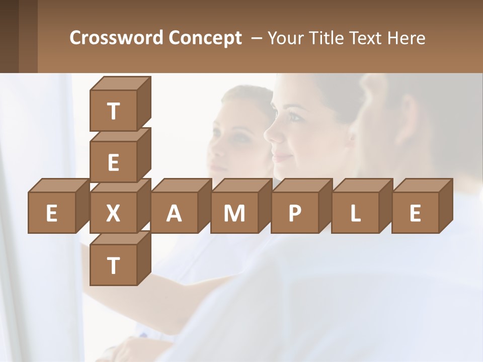 Cube Architecture Earth PowerPoint Template