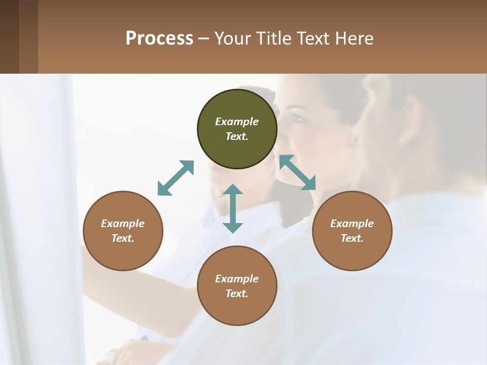 Cube Architecture Earth PowerPoint Template
