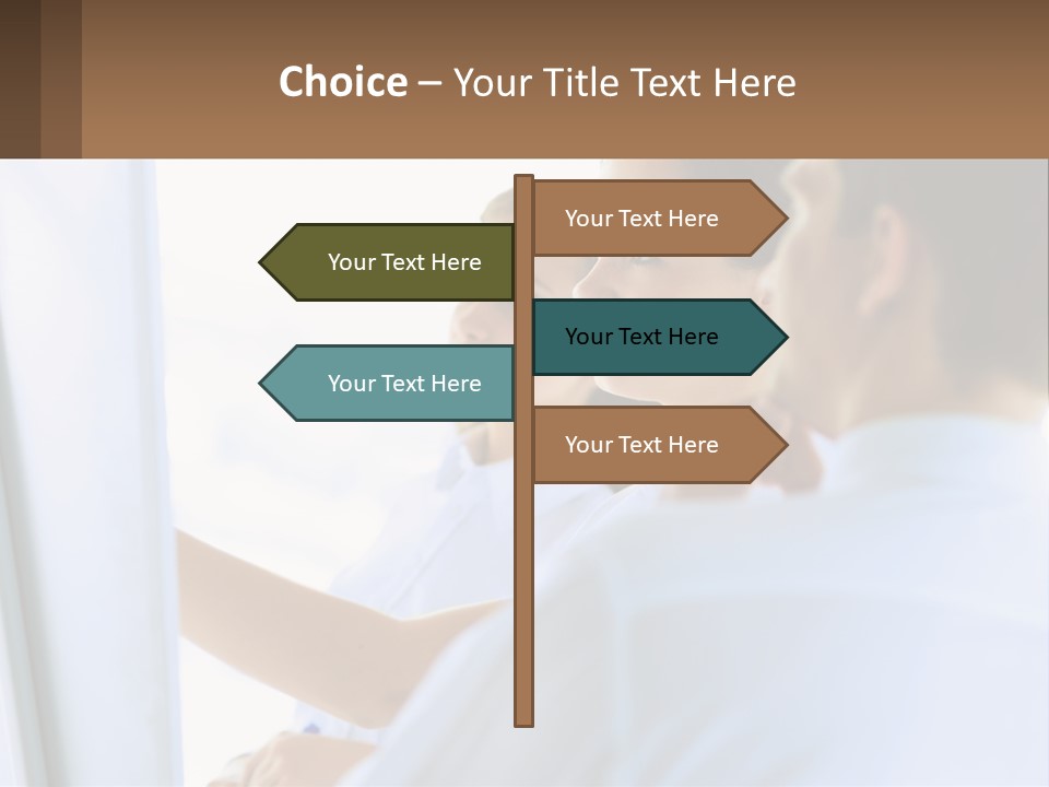 Cube Architecture Earth PowerPoint Template