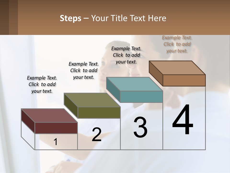 Cube Architecture Earth PowerPoint Template