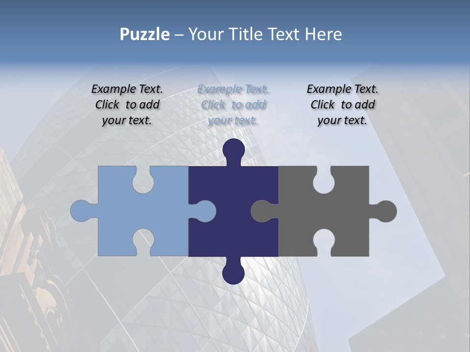 Cube Big Illustration PowerPoint Template