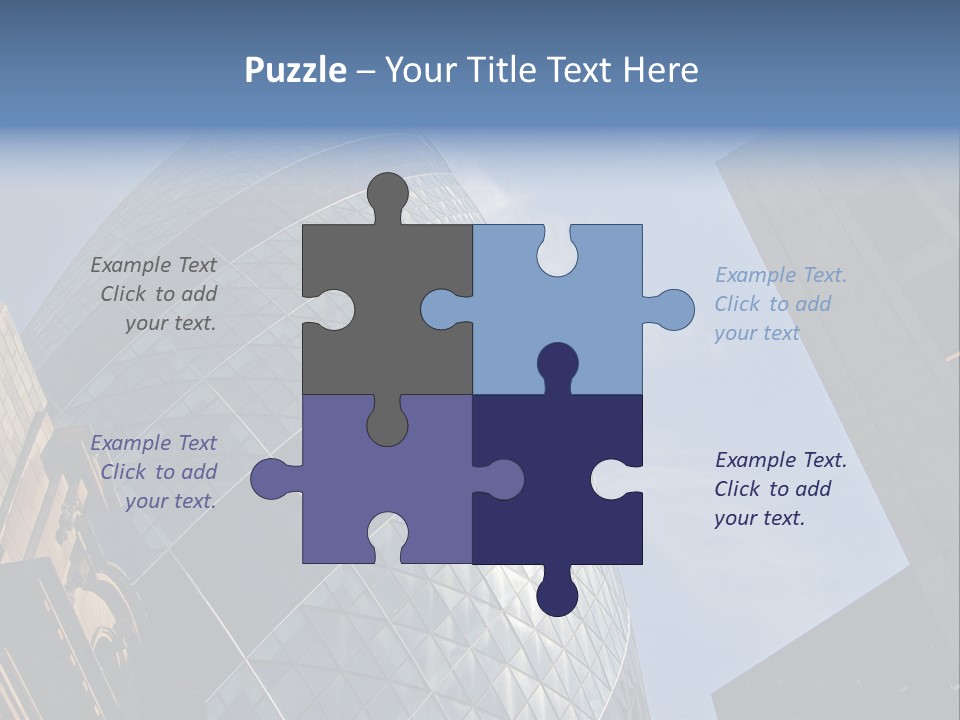 Cube Big Illustration PowerPoint Template