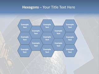 Cube Big Illustration PowerPoint Template