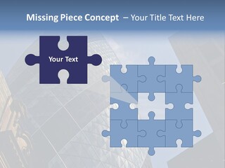 Cube Big Illustration PowerPoint Template