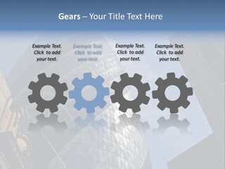 Cube Big Illustration PowerPoint Template