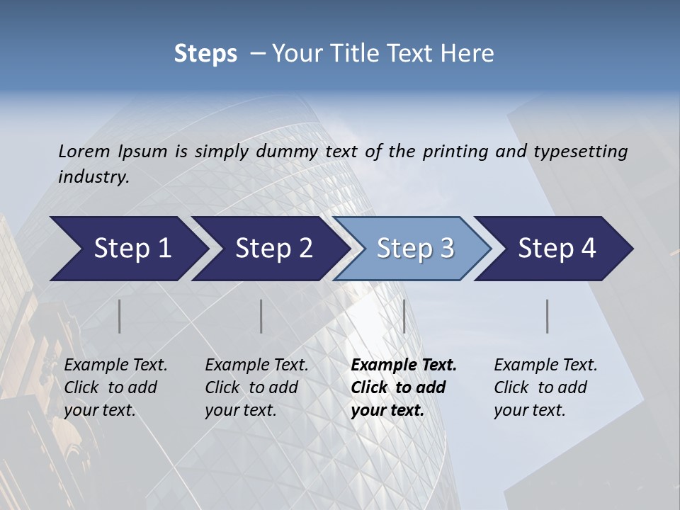 Cube Big Illustration PowerPoint Template