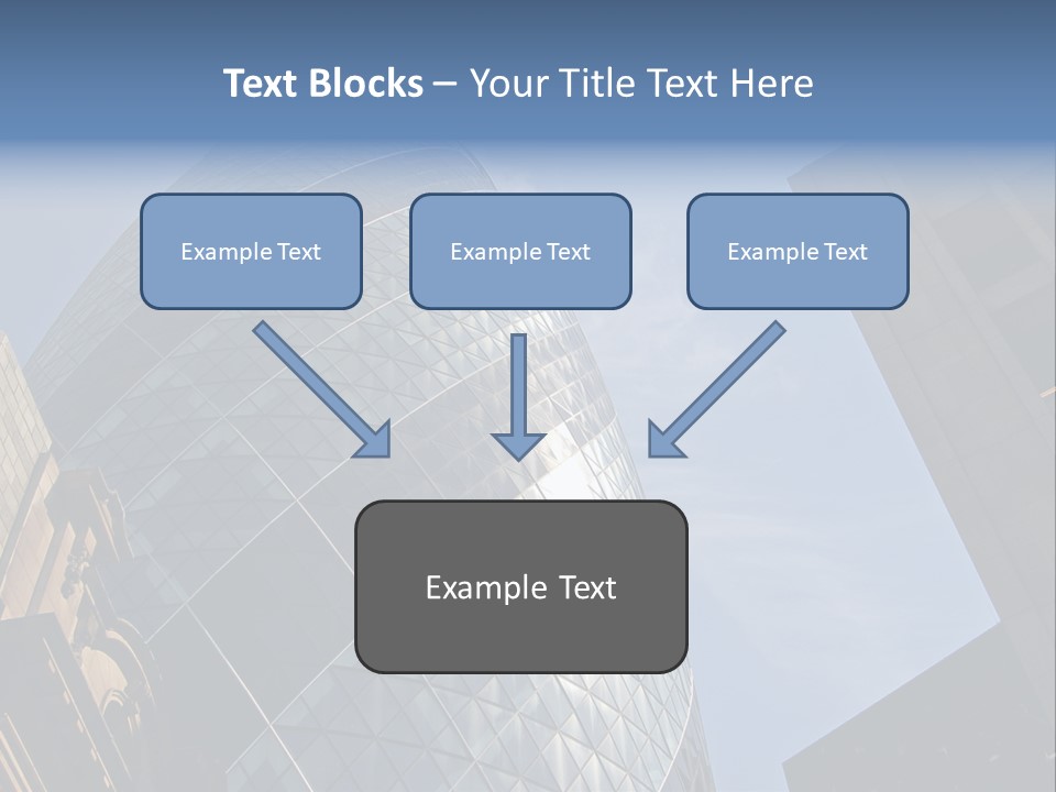 Cube Big Illustration PowerPoint Template