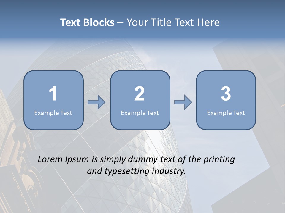 Cube Big Illustration PowerPoint Template