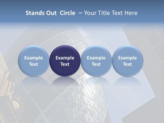 Cube Big Illustration PowerPoint Template