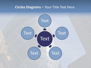 Cube Big Illustration PowerPoint Template