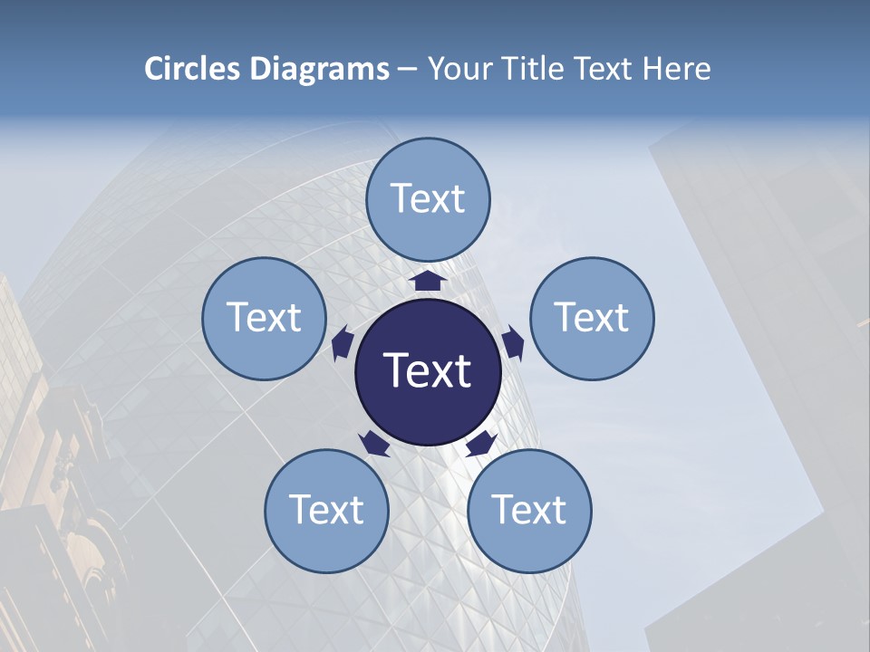 Cube Big Illustration PowerPoint Template