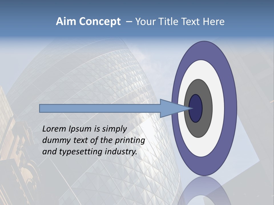 Cube Big Illustration PowerPoint Template