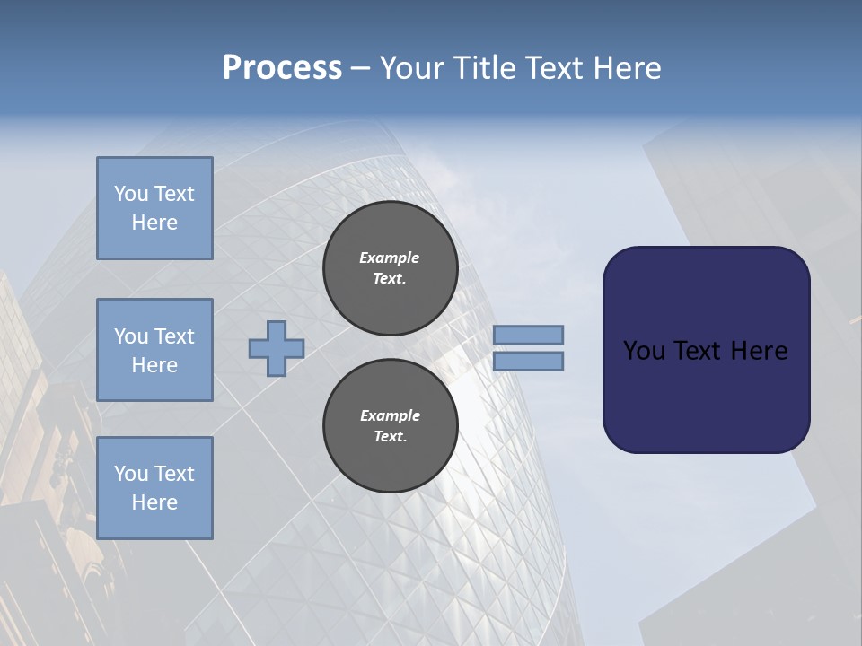 Cube Big Illustration PowerPoint Template