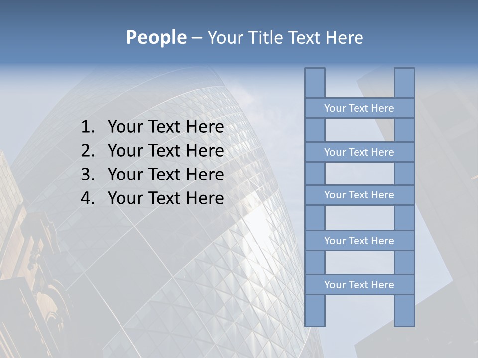 Cube Big Illustration PowerPoint Template