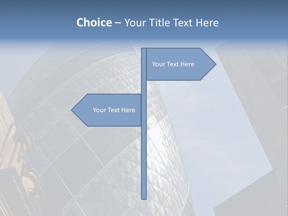 Cube Big Illustration PowerPoint Template